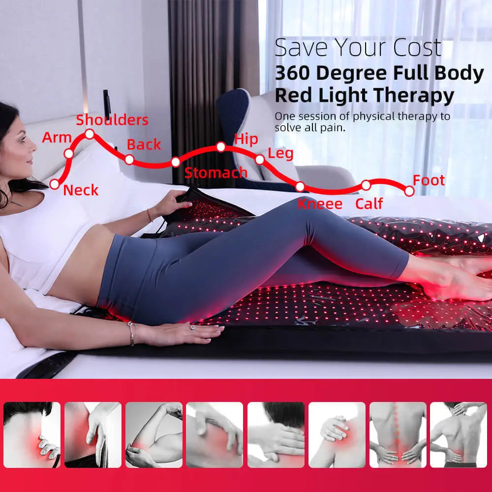 RD2000 Patent Design Full Body 660nm 850nm Red Light Therapy Pod